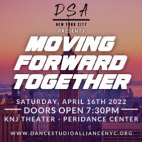 Moving Forward Together show poster