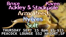 Bruce Ackley & Karen Stackpole, Amy Reed, Luciano Chessa's Hyères, Sult