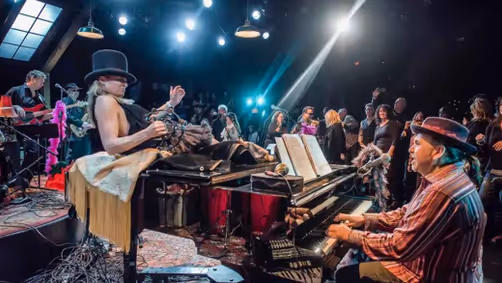 Nancy Atlas with Brian Mitchell - Fireside Sessions show poster