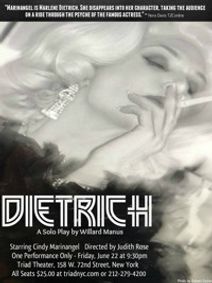 Dietrich show poster