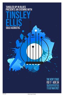 Tinsley Ellis brings the blues to The Kent Stage 2/17!