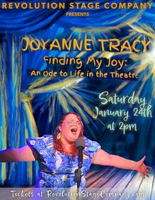 JOYANNE TRACY CABARET Finding My Joy show poster