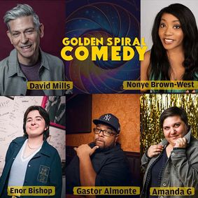 Golden Spiral Comedy show poster