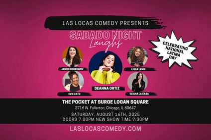 Sabado Night Laughs - National Latina Day - August 2025 show poster