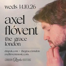 Axel Flovent at The Grace - London show poster