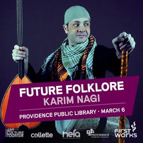 Future Folklore with Karim Nagi show poster
