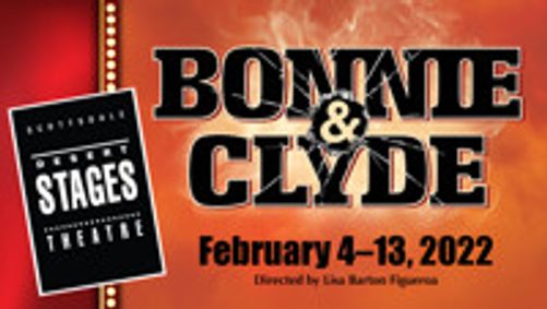 BONNIE & CLYDE show poster
