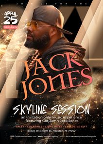 Rock/soul artist & Houston native Gotdamn Jack Jones announces invite-only music showcase for music media and influencers Thursday, April 25 