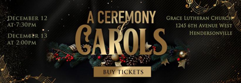 A Ceremony of Carols show poster
