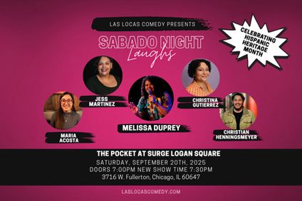 Sabado Night Laughs - Hispanic Heritage Month - September 2025 show poster
