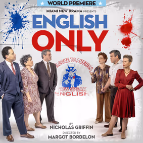 English Only show poster