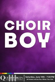 CHOIR BOY show poster