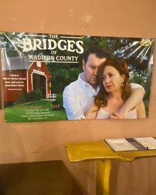 THE BRIDGES OF MADISON COUNTY show poster