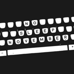 No Sleep November show poster