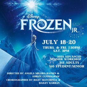 Frozen Jr. show poster