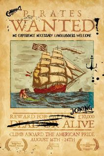 Pirates Wanted: an immersive pirate adventure