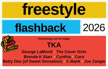 Freestyle Flashback Concert 2026 show poster