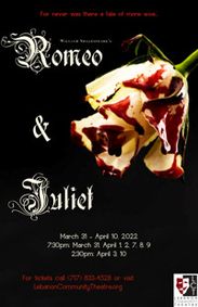 Romeo & Juliet show poster