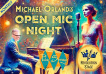 OPEN MIC with Michael Orland 