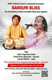 Bansuri Bliss show poster
