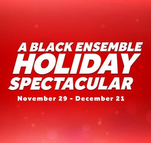 A Black Ensemble Holiday Spectacular 2025 show poster