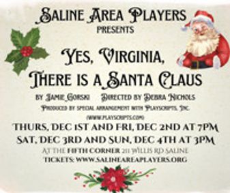 Yes, Virginia, There is a Santa Claus show poster