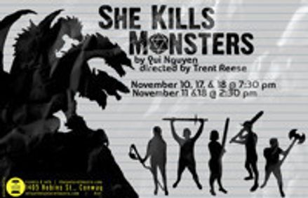 She Kills Monsters show poster