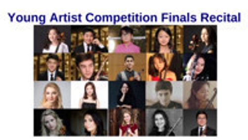 Adelphi Orchestra Young Artist Competition Finals Recital show poster