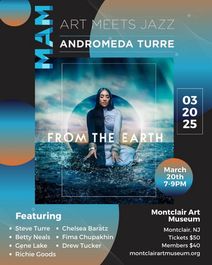 Art Meets Jazz - Andromeda Turre Live at The Montclair Art Museum