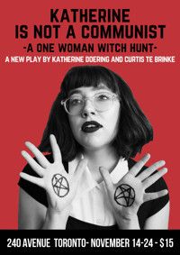 Katherine is Not a Communist show poster
