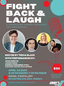Fight Back & Laugh: A Fundraiser Comedy Knockout for Parkinsons show poster