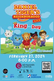 Daniel Tiger's Neighborhood Live: King For A Day show poster