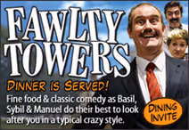 Fawlty Towers Comedy Dinner Show - 14/11/2025