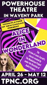 Lewis Carroll’s ALICE'S ADVENTURES show poster