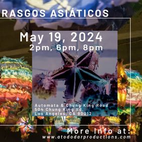 rasgos asiáticos show poster