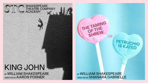 2025 Summer Repertory - King John/Taming of the Shrew show poster