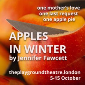 Apples in Winter show poster