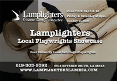 Local Playwrights Sbowcase show poster