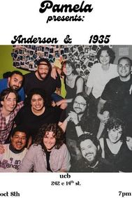 Pamela Presents: Anderson & 1935 show poster