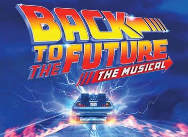 Back to the Future: The Musical show poster