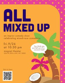 All Mixed Up show poster