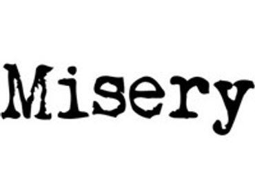 Misery show poster