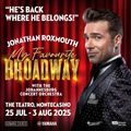Jonathan Roxmouth MY FAVOURITE BROADWAY in South Africa