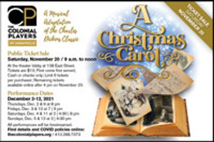 A Christmas Carol show poster