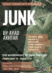 JUNK by Ayad Akhtar show poster