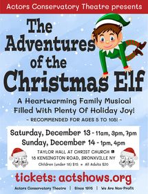 The Adventures of the Christmas Elf show poster
