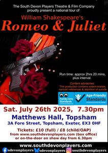 William Shakespeare's Romeo & Juliet (Topsham, Exeter)