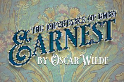 The Importance of Being Earnest show poster