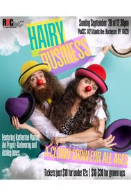 Hairy Business show poster