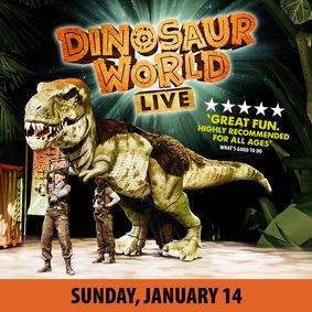 Dinosaur World Live show poster